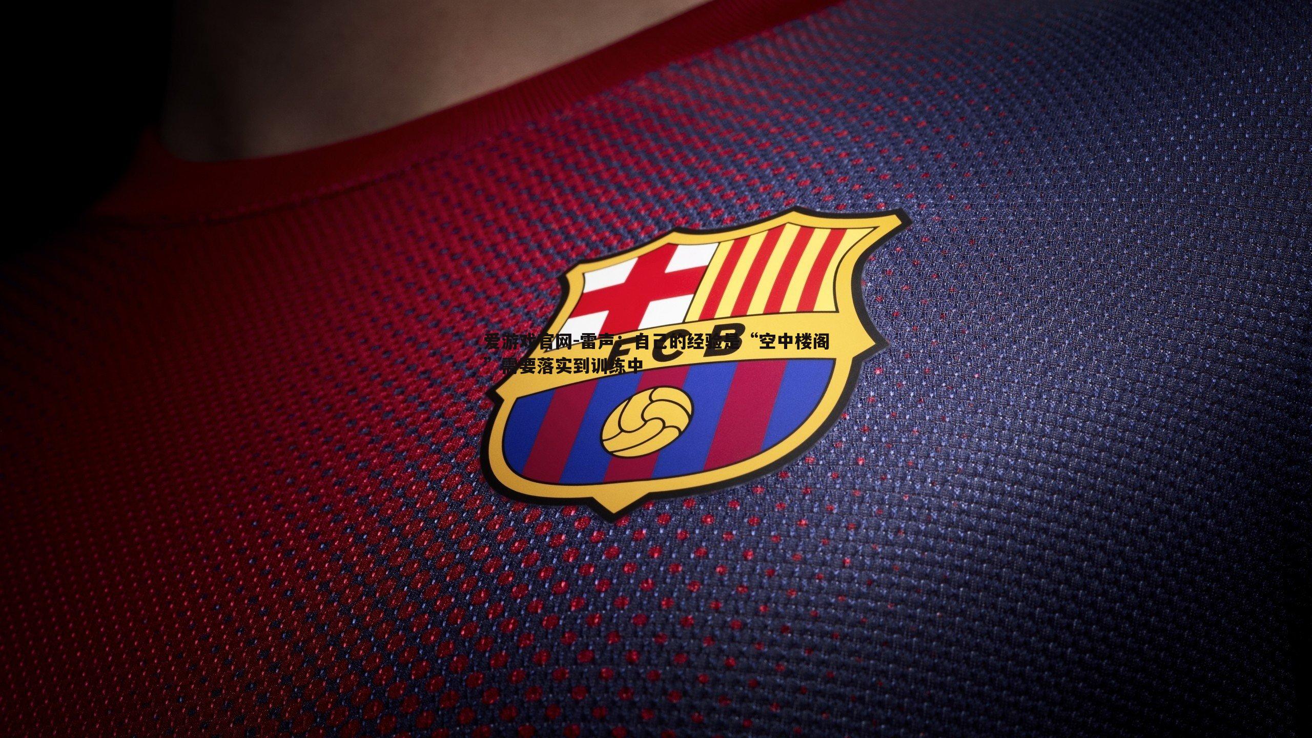 雷声:自己的经验是“空中楼阁”需要落实到训练中